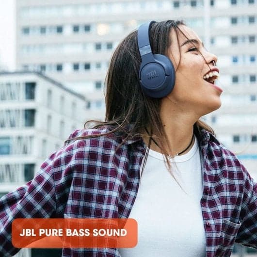 JBL Tune 710BT Auscultadores Circum-Aurais Sem Fios Pretos