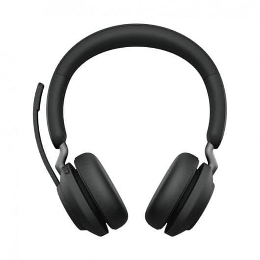 Jabra Evolve2 65 MS Teams Stereo Headset Bluetooth USB-C Pretos