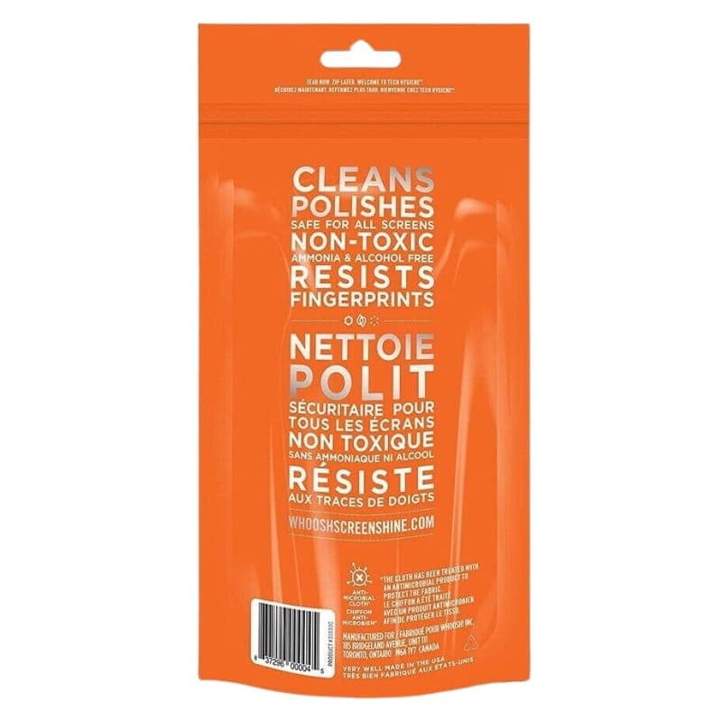 Whoosh! Go 30 ml + Pano de Microfibra Laranja