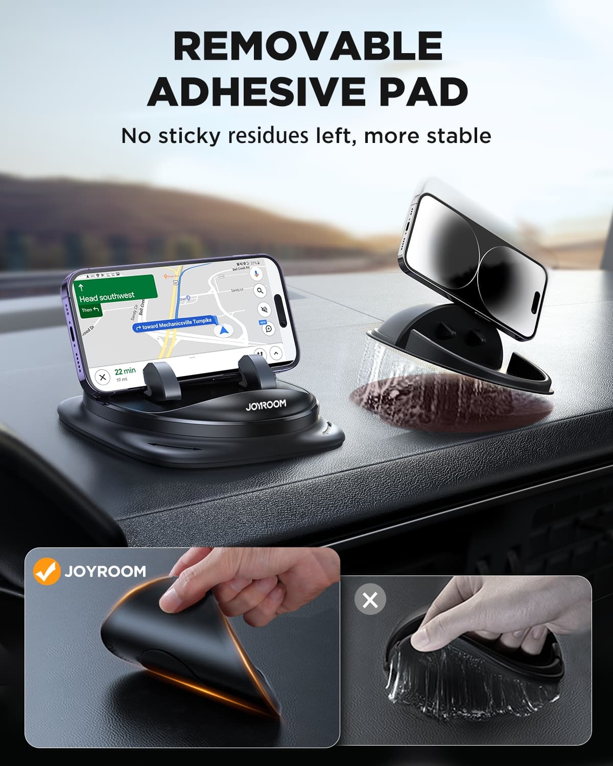 Joyroom Car dashboard holder JR-ZS350 (Black)