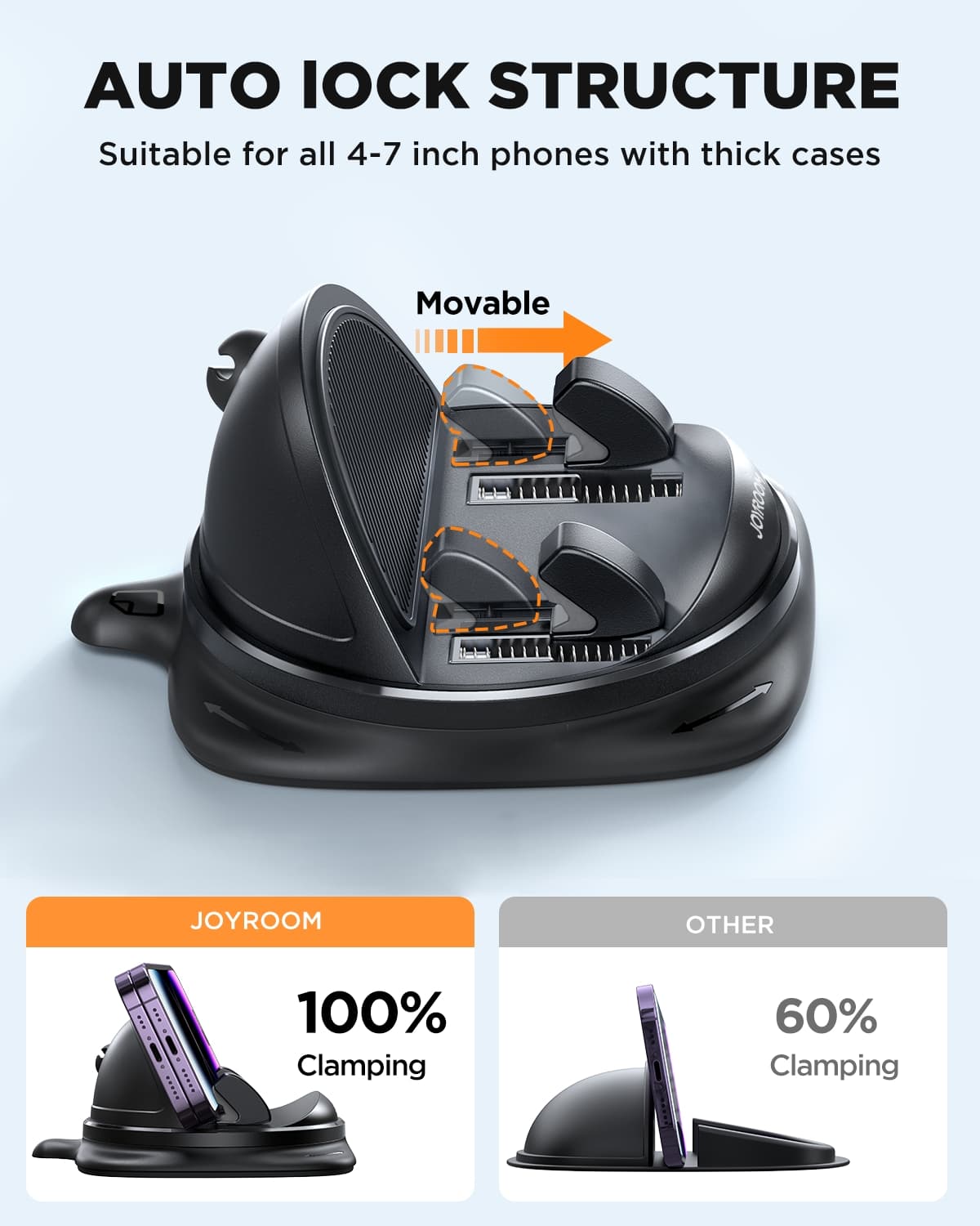 Joyroom Car dashboard holder JR-ZS350 (Black)