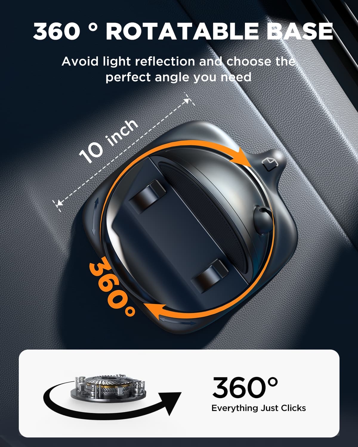 Joyroom Car dashboard holder JR-ZS350 (Black)
