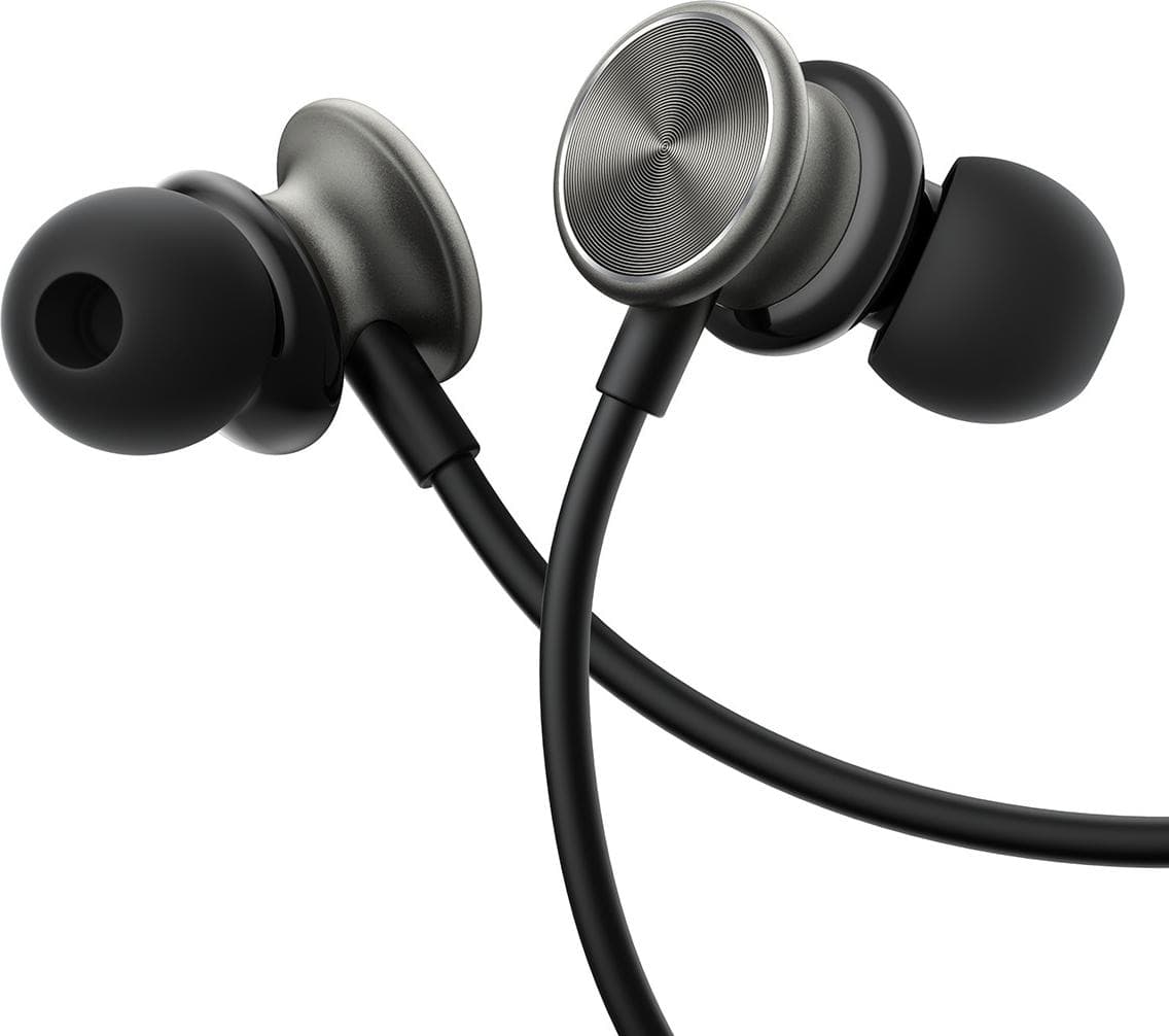 Joyroom JR-EW03 Wired Series In-Ear Metal Wired Earbuds-Dark Gray