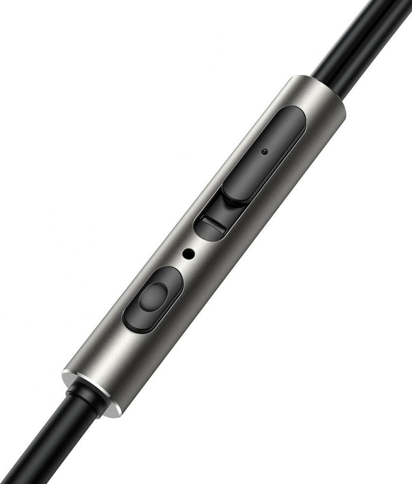Joyroom JR-EW03 Wired Series In-Ear Metal Wired Earbuds-Dark Gray