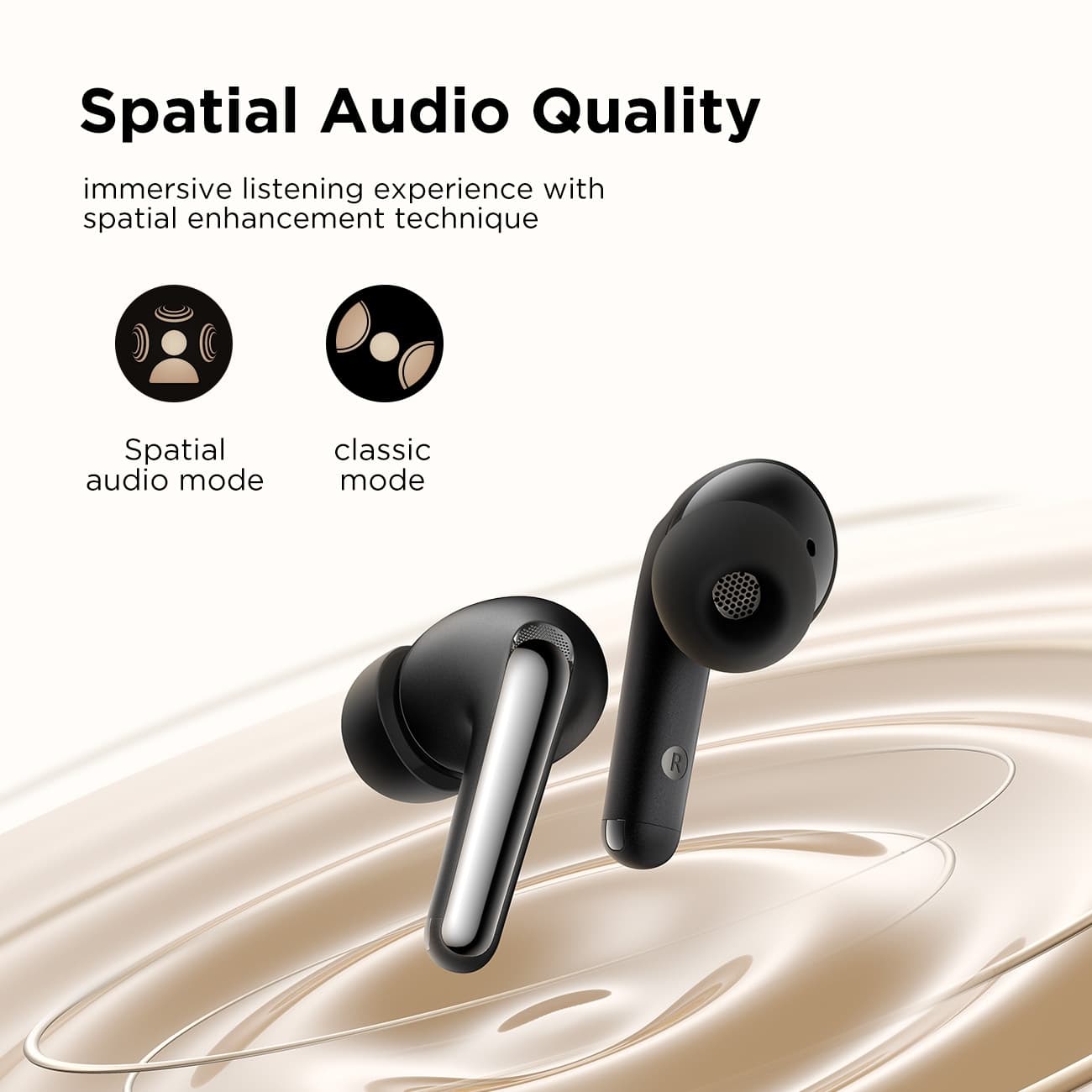 Joyroom JR-FN1 Funpods Series Wireless Headphones (black)