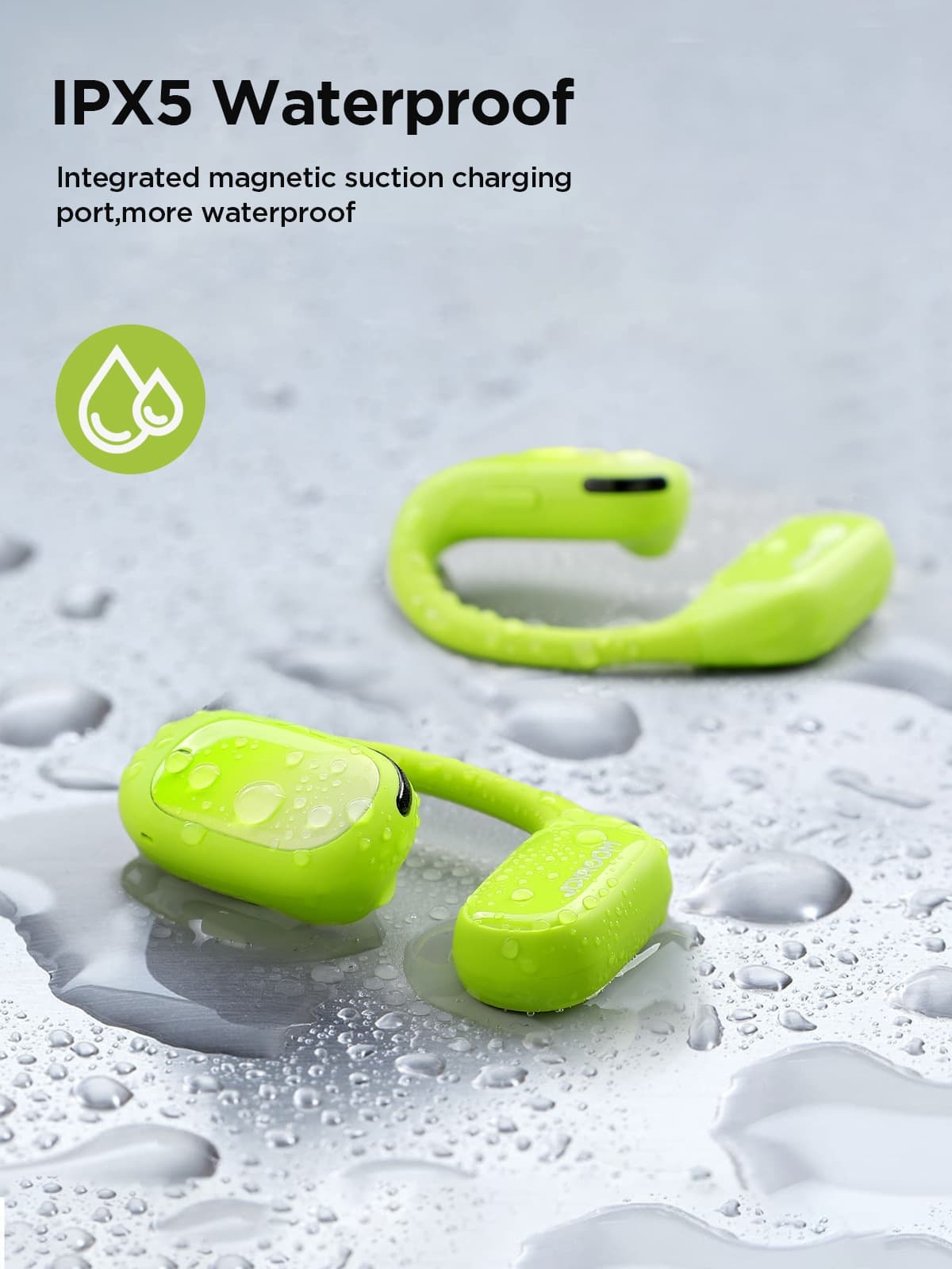 Joyroom Openfree JR-OE1 wireless on-ear headphones - green