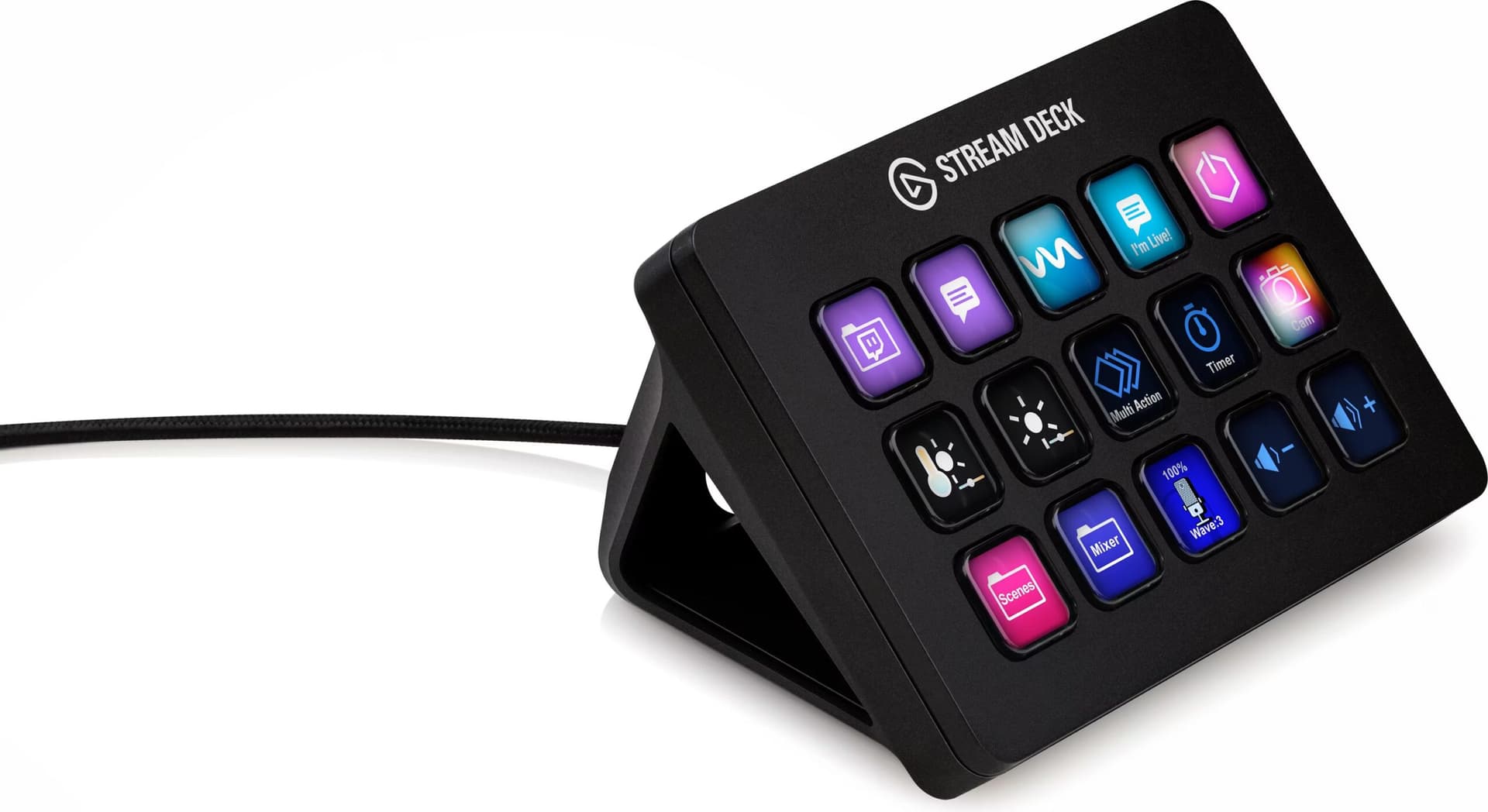 Elgato Stream Deck MK.2 15 Botões Preto