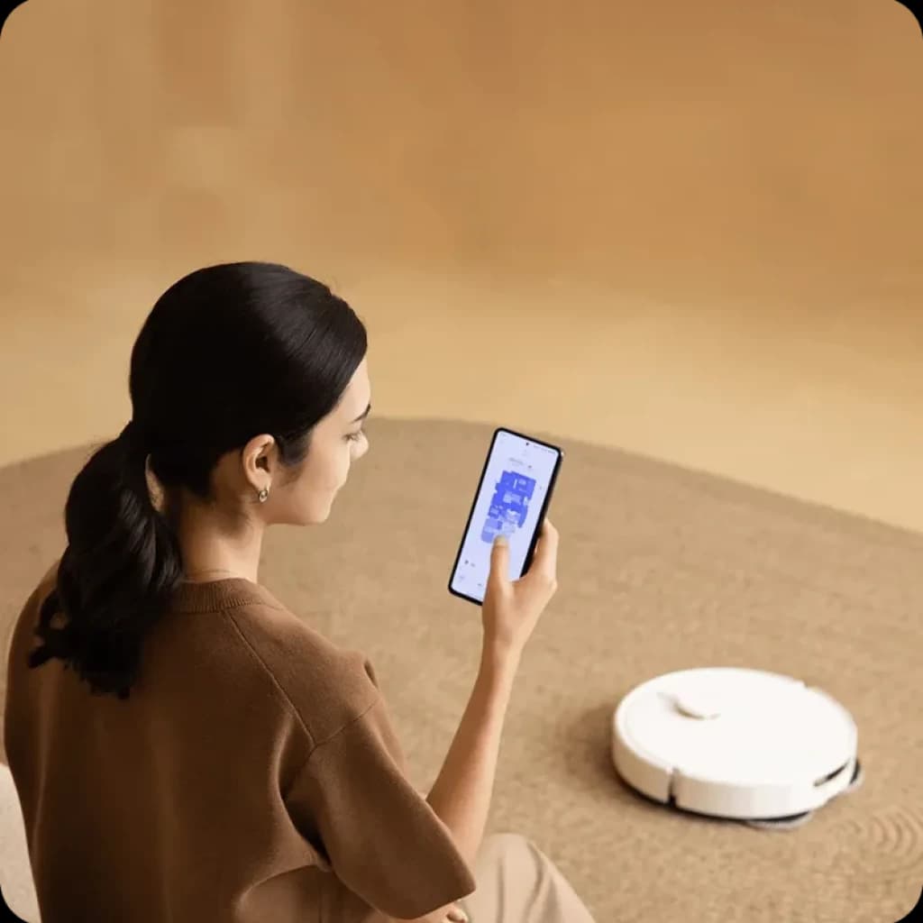 Xiaomi Robot Vacuum H50 com base de autolimpeza