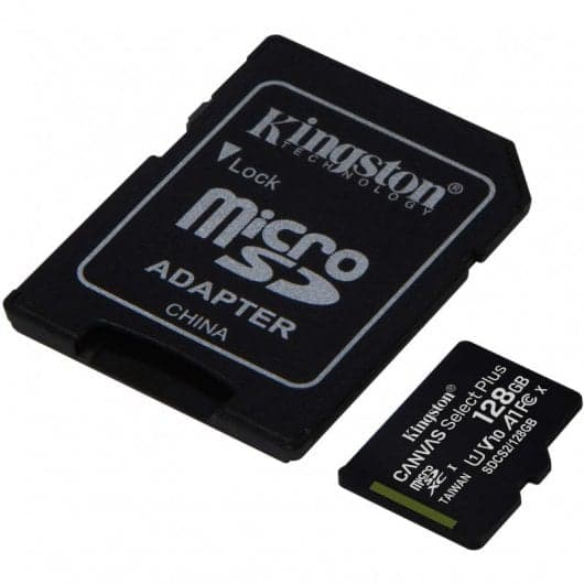 Kingston Canvas Select Plus MicroSDXC UHS-I 128GB Classe 10
