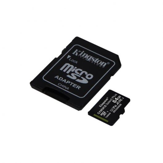 Kingston Canvas Select Plus MicroSDXC UHS-I 64GB Classe 10