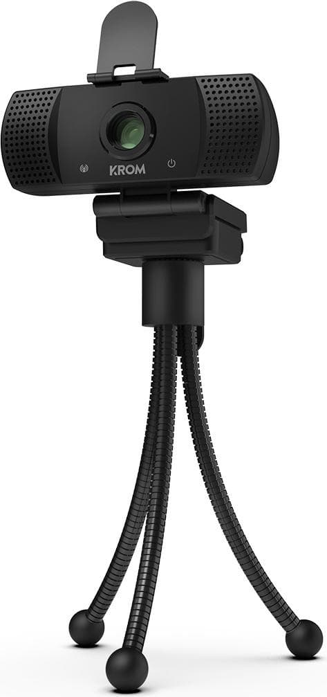 Krom Kam Webcam 1920 x 1080 Pixel USB 2.0 Black (NXKAM)