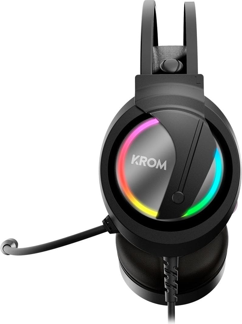Krom Kappa Headphones Wired Headband Gaming Black (NXKAPPA)