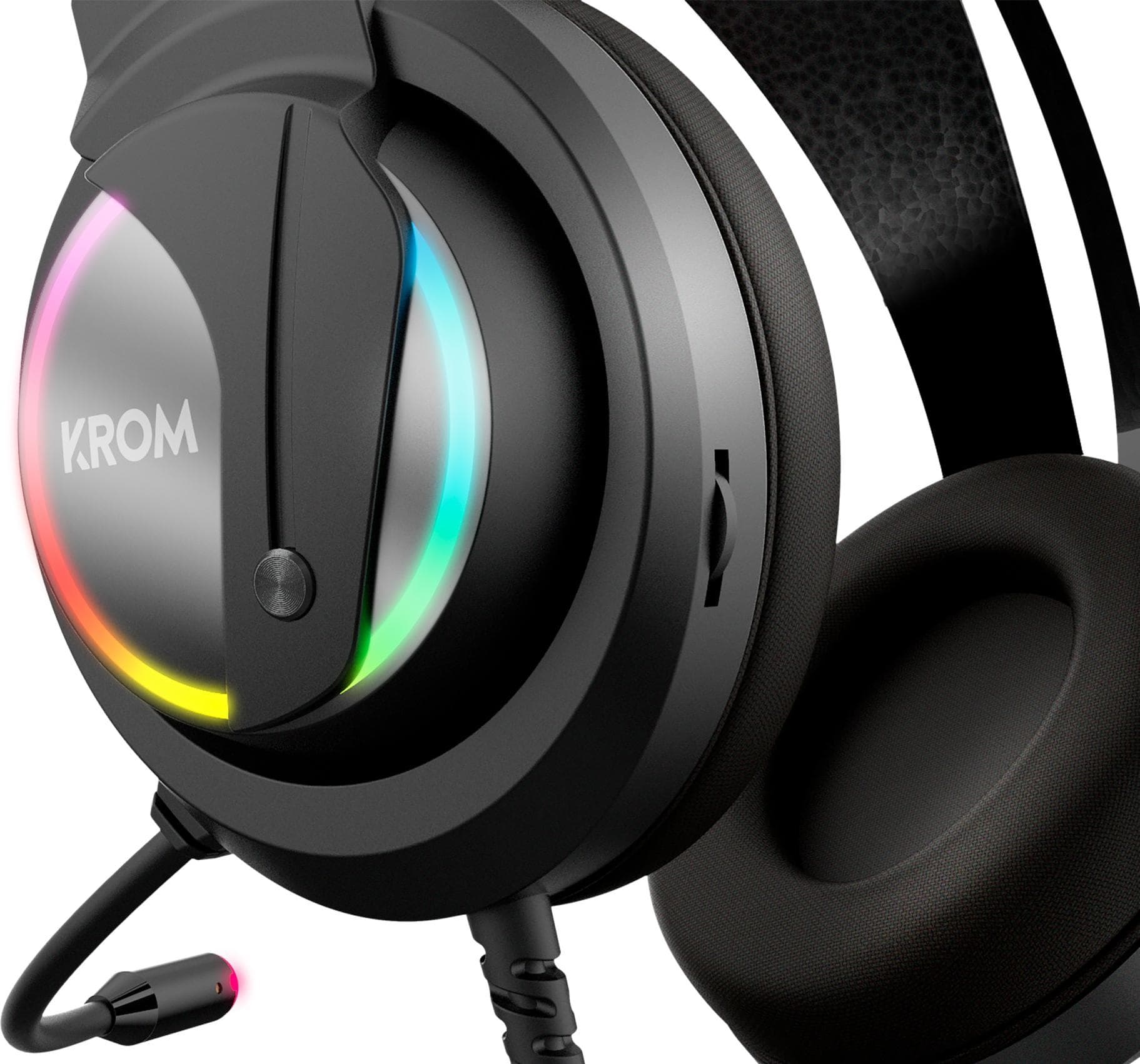 Krom Kappa Headphones Wired Headband Gaming Black (NXKAPPA)