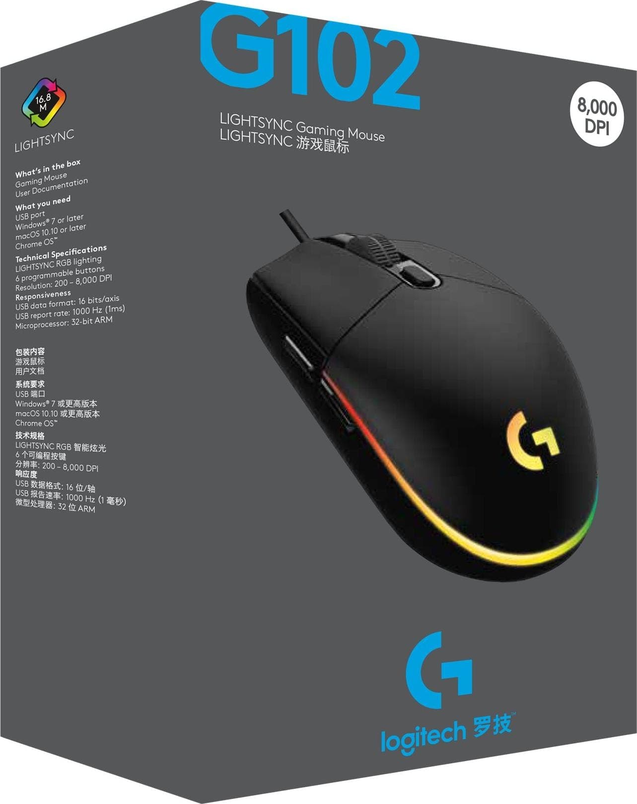 Logitech G G102