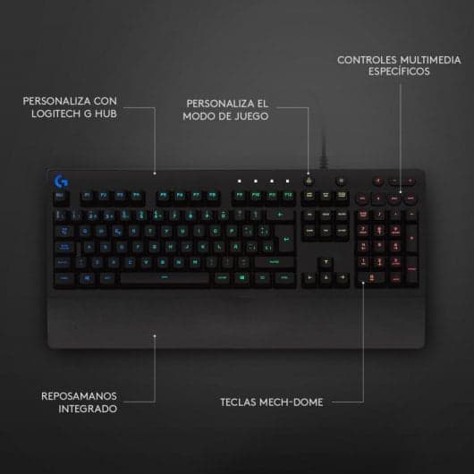 Logitech G213 Prodigy Teclado Gaming