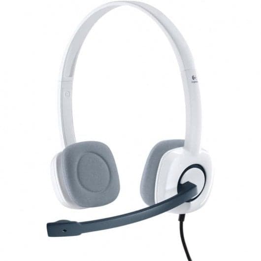 Logitech H150 Auscultadores com Microfone Brancos