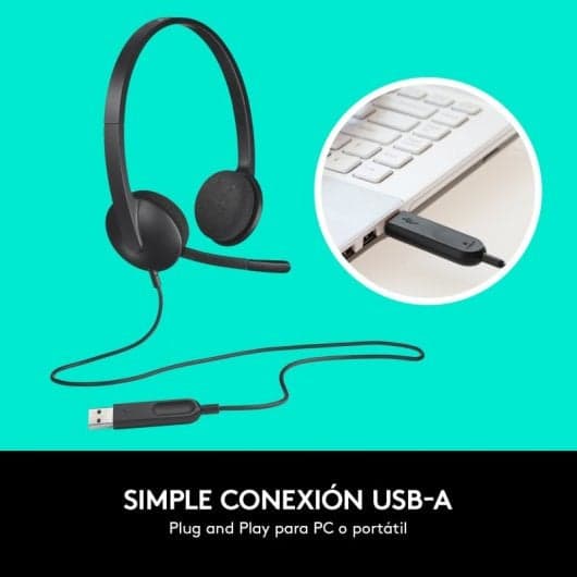 Logitech H340 Headset USB