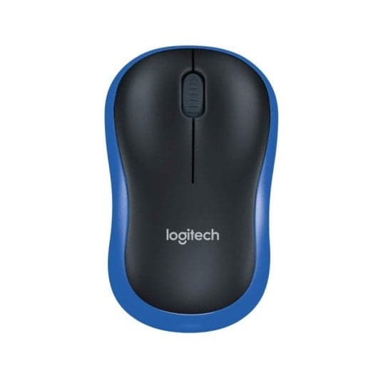 Logitech M185 Rato Sem Fios 1000 DPI Preto/Azul