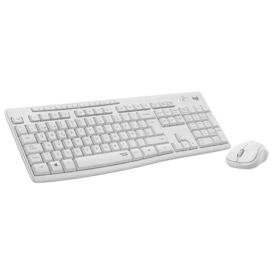 Logitech MK295 Combo Teclado Rato Sem Fios Branco