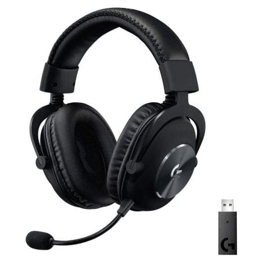 Logitech Pro X Headset Gaming Sem Fios com Lightspeed Pretos