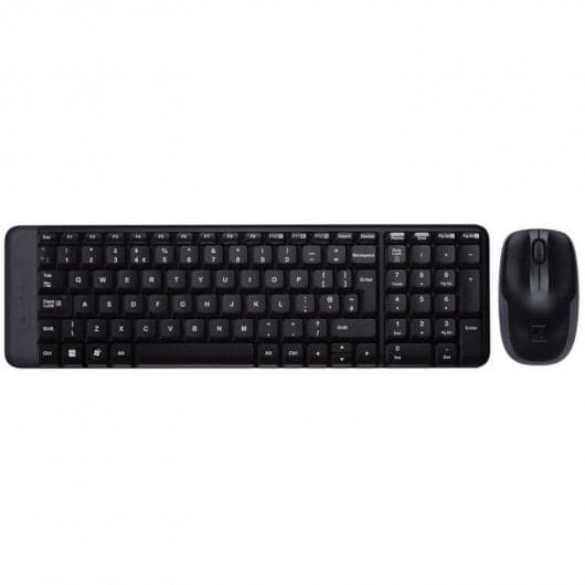 Logitech Wireless Desktop MK220 Conjunto de Teclado Rato Sem Fios (PT)