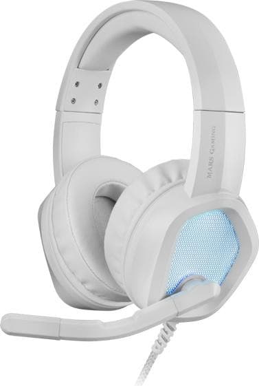 Mars Gaming Casque Micro Gamer Mh320 RGB (Blanc)