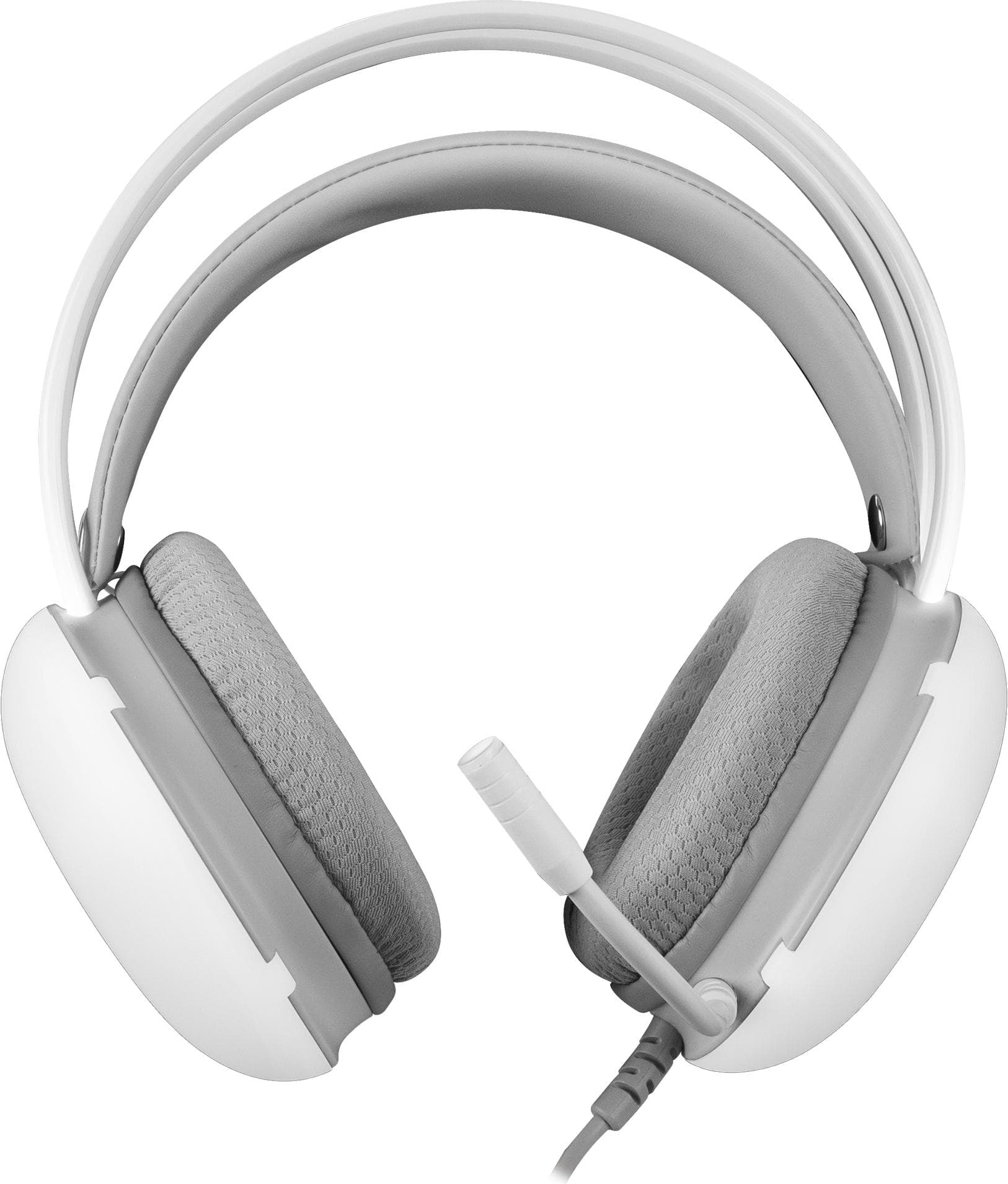 Mars Gaming MHGLOW Headphones & Headset Wired Headband USB Type-A White
