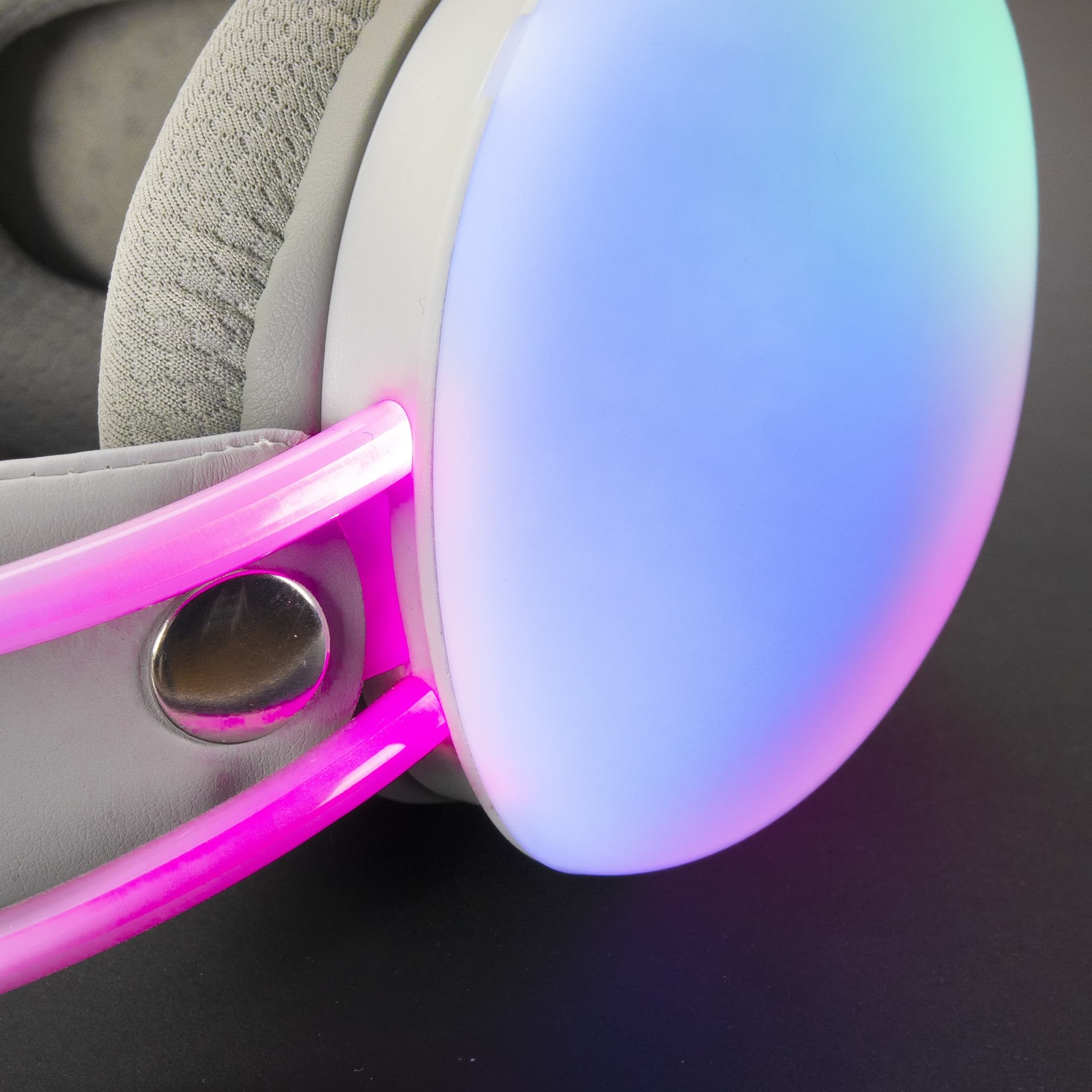 Mars Gaming MHGLOW Headphones & Headset Wired Headband USB Type-A White