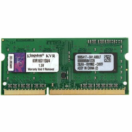 Memória RAM Kingston ValueRAM SO-DIMM DDR3 1600 PC3-12800 4GB CL11
