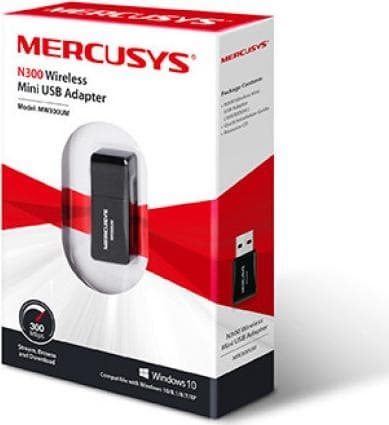 Mercusys MW300UM Network Card Built-in USB