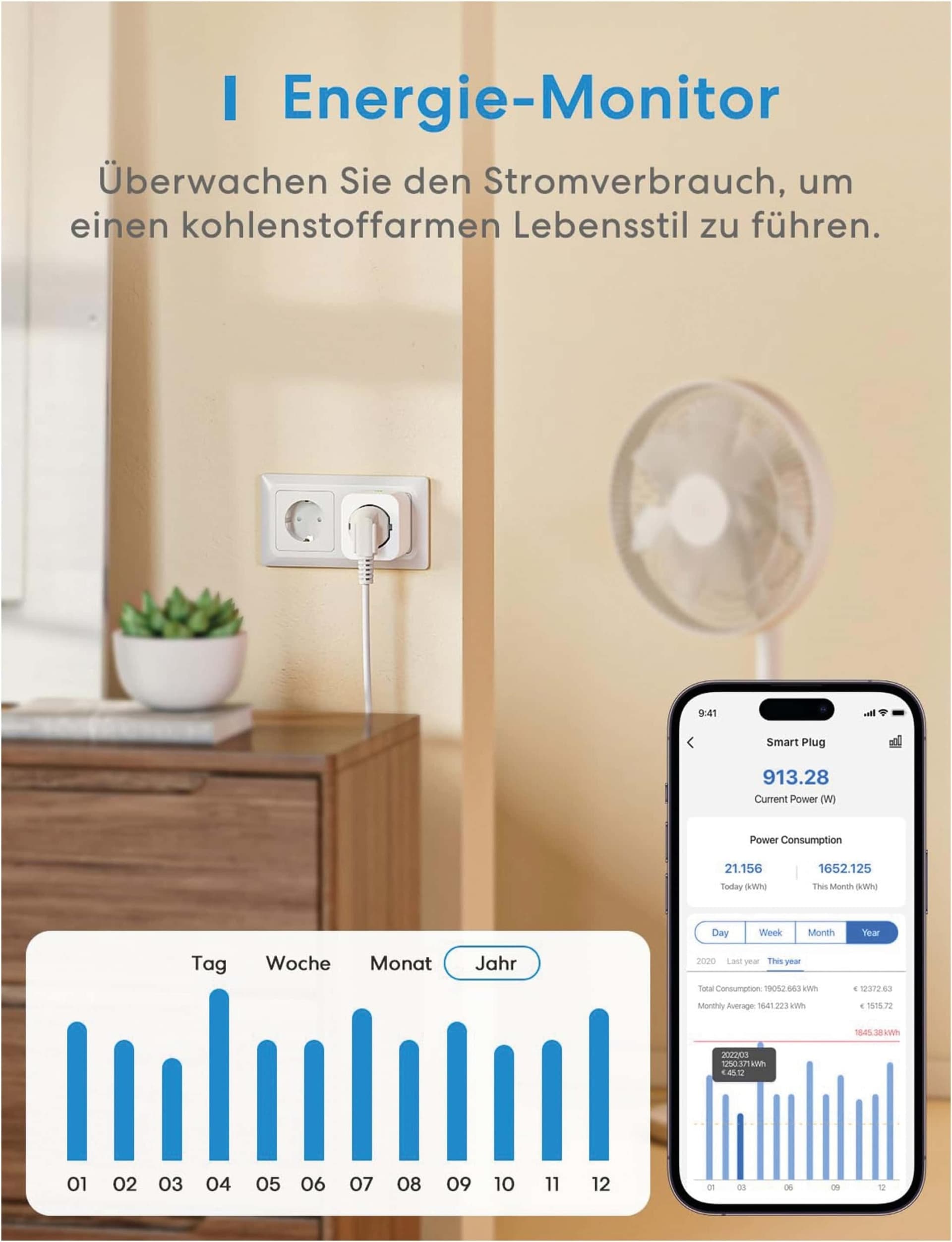 Meross Smart Plug MSS305-EU