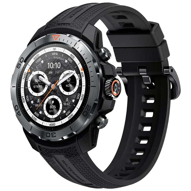 Mibro GS Explorer Preto - Smartwatch com GPS e NFC