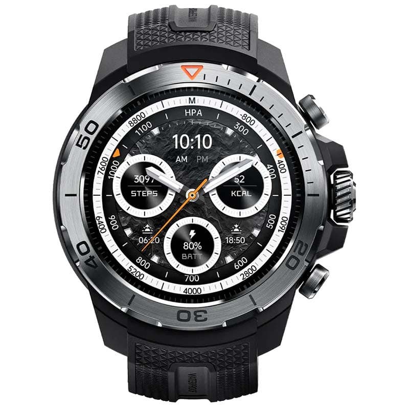 Mibro GS Explorer Preto - Smartwatch com GPS e NFC