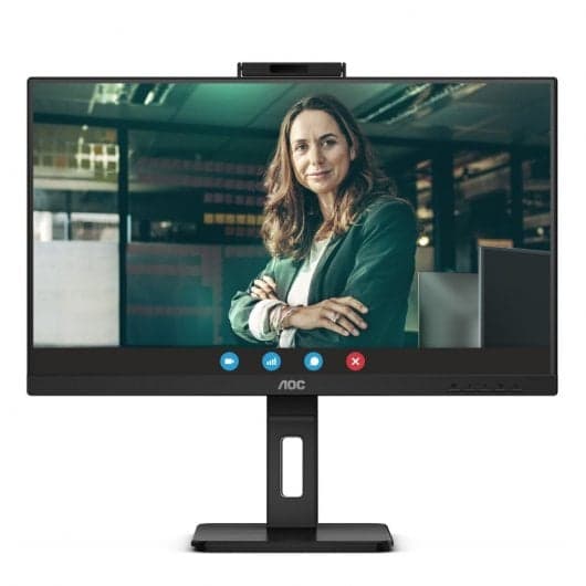 Monitor AOC 24P3CW 23.8" LED IPS FullHD 75Hz USB-C Webcam