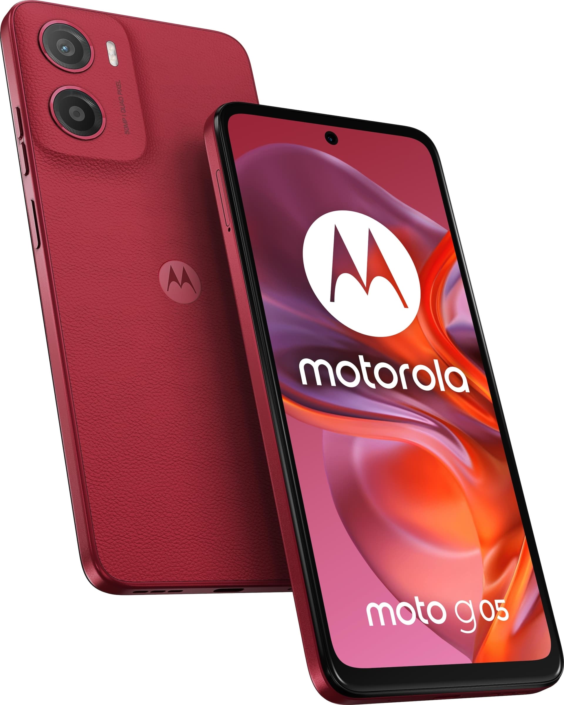 Motorola MOTO G05 4+128GB DS 4G PLUM RED OEM PB6L0009ES