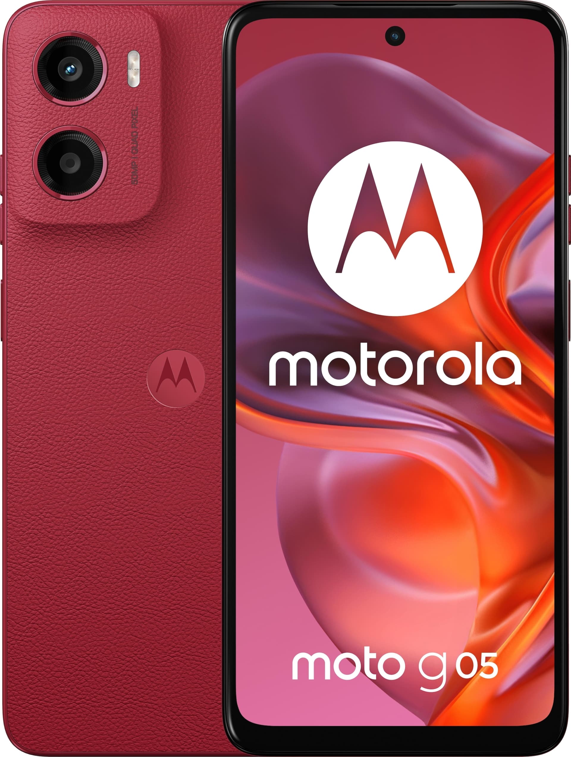 Motorola MOTO G05 4+128GB DS 4G PLUM RED OEM PB6L0009ES