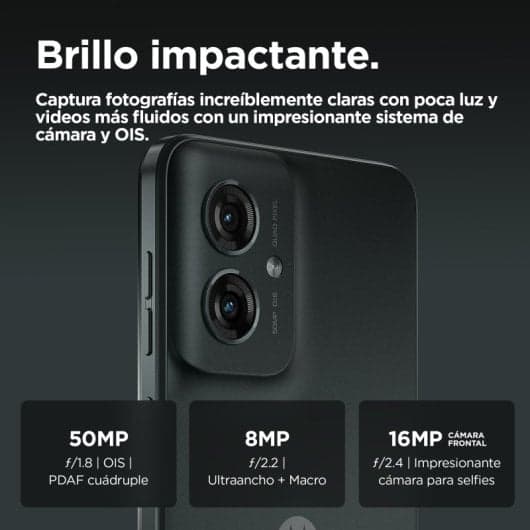 Motorola Moto G55 5G 8/256GB Gris Libre