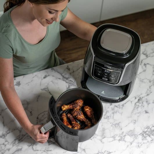 Ninja AF160 Air Fryer MAX Fritadeira a Ar 6 em 1 5.2L
