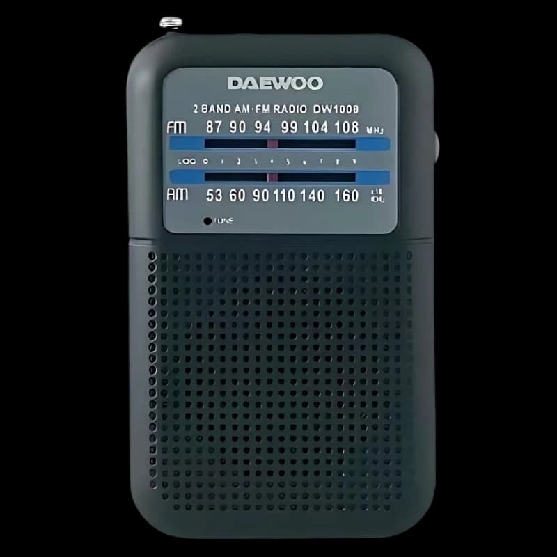 Daewoo DW1008 AM/FM Preto