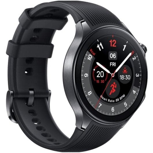 OnePlus Watch 2 Black Steel Smartwatch Amoled 140-210mm Aço Preto