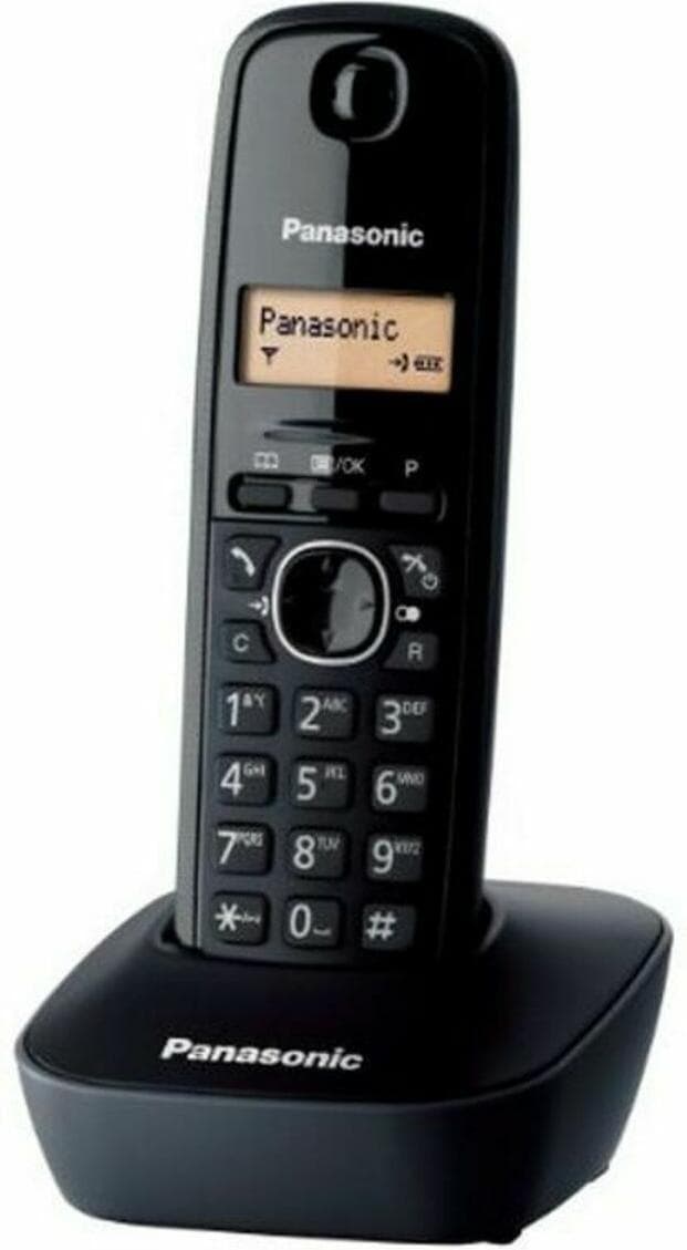 Panasonic Wireless Telephone Kx-Tg1611sph Black