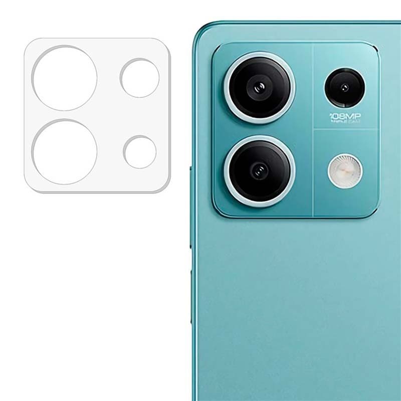 Película de vidro para câmara Xiaomi Redmi Note 13 5G