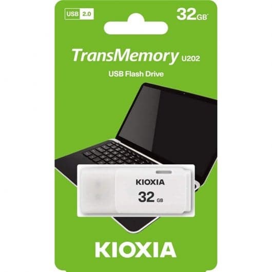 Pen Drive Kioxia TransMemory U202 32GB USB 2.0 Branco
