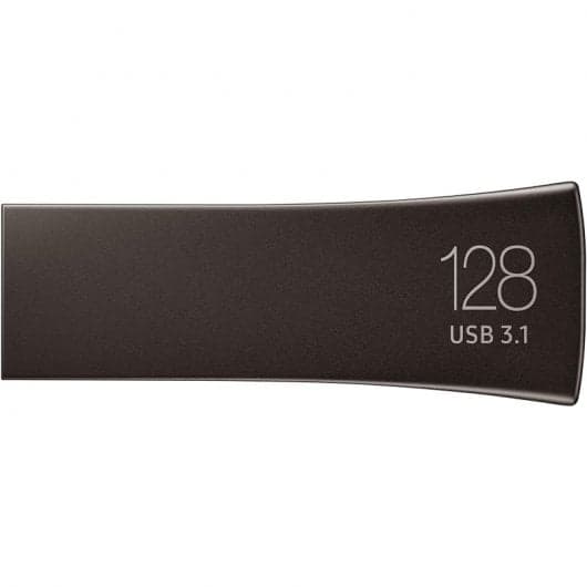 Pen Drive Samsung Bar Titan Plus 128GB USB 3.1 Cinzento