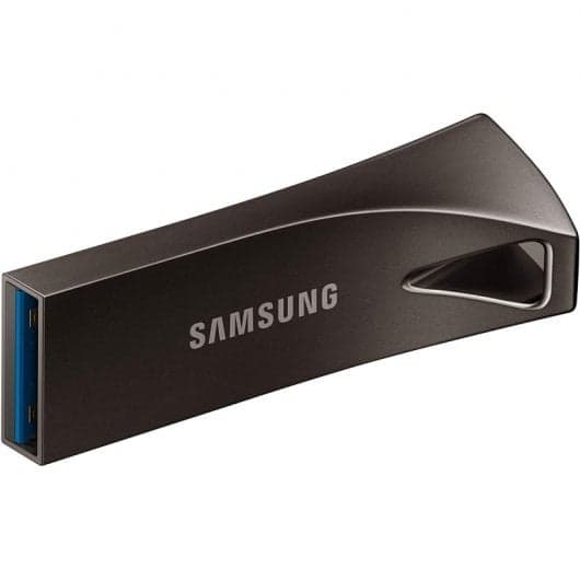 Pen Drive Samsung Bar Titan Plus 128GB USB 3.1 Cinzento