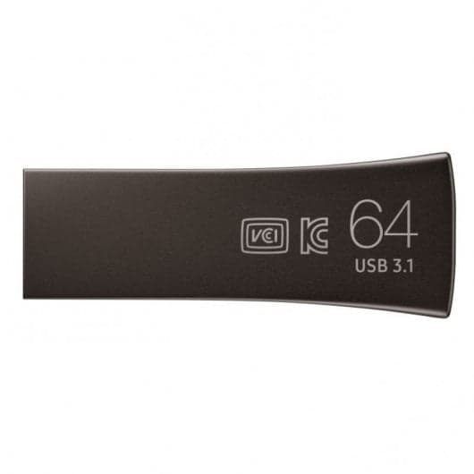 Pen Drive Samsung Bar Titan Plus 64GB USB 3.1 Cinzento