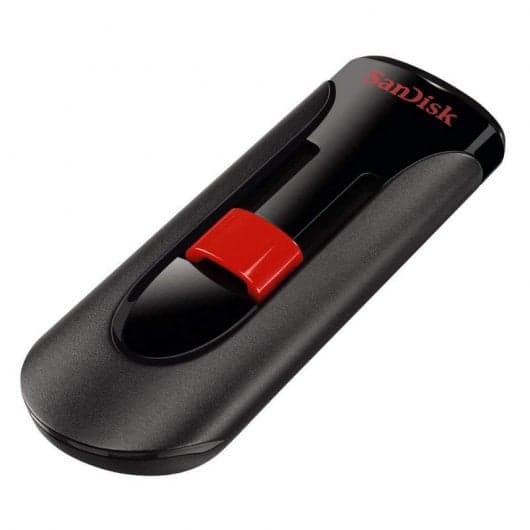 Pen Drive SanDisk Cruzer Glide 64GB USB Preta