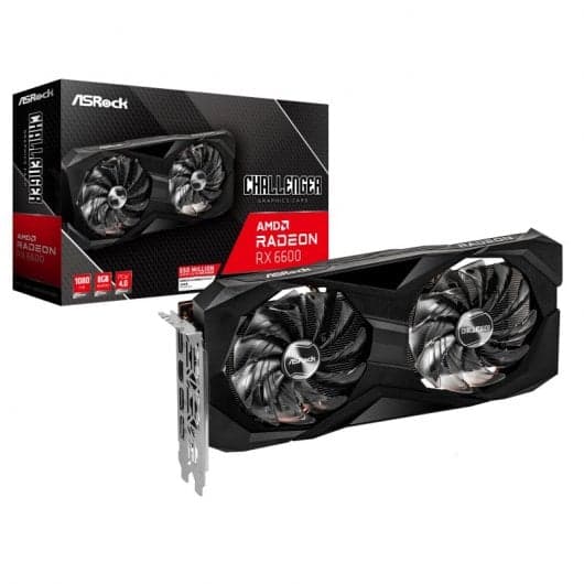 Placa Gráfica AsRock Challenger D AMD Radeon RX 6600 8 GB GDDR6