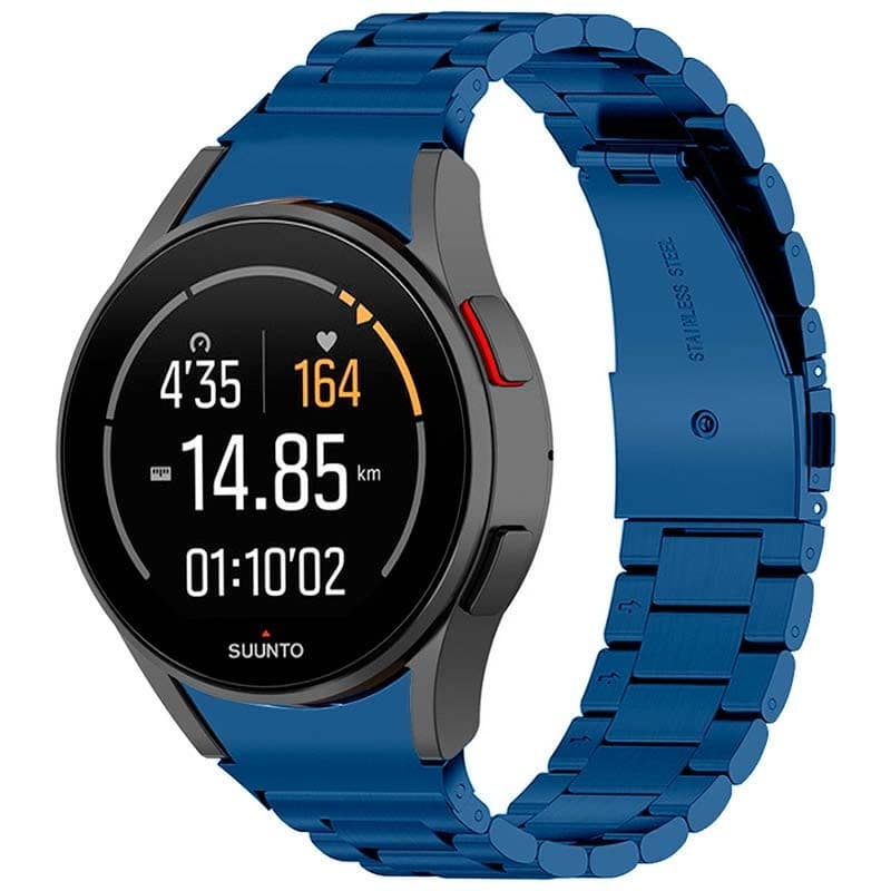Pulseira Metal Elos Samsung Galaxy Watch 4/5/6 Azul