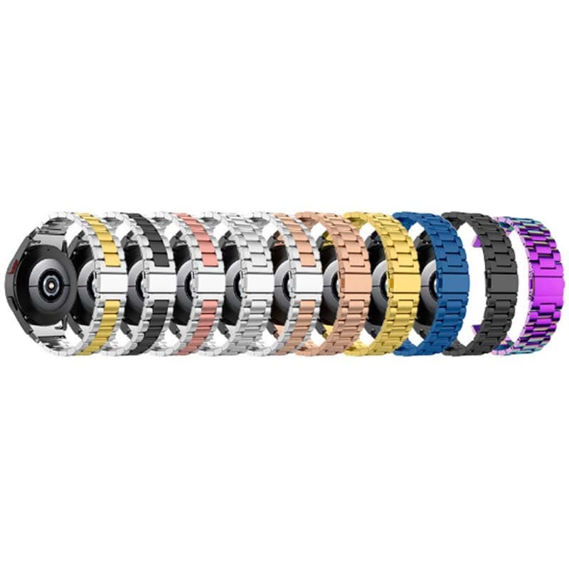 Pulseira Metal Elos Samsung Galaxy Watch 4/5/6 Prateado